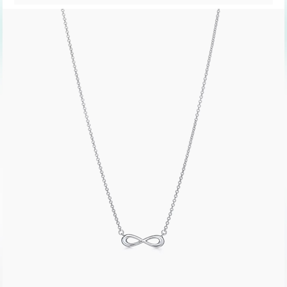 Tiffany & Co.  Infinity necklace